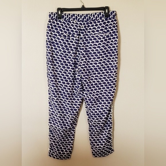 Anthropologie Women's Blue Jogger Pant with Beading Size Small - Picture 3 of 13